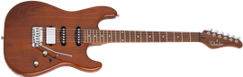 Schecter DIAMOND SERIES Traditional VAN NUYS Gloss Natural Ash 6-String Electric Guitar 2021